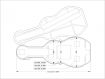 Contrabas koffer carbon B 4/4 10